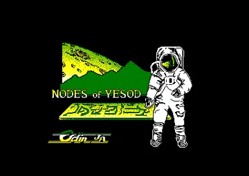 Nodes Of Yesod (UK) (1986) screen shot title